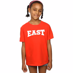 Disney - T-shirt HIGH SCHOOL MUSICAL THE MUSICAL EAST HIGH - Fille (Rouge)