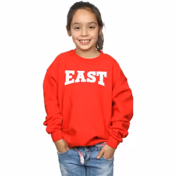 Disney - Sweat HIGH SCHOOL MUSICAL THE MUSICAL EAST HIGH - Fille (Rouge)