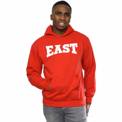 Disney - Sweat à capuche HIGH SCHOOL MUSICAL THE MUSICAL EAST HIGH - Homme (Rouge)
