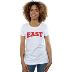 Disney - T-shirt HIGH SCHOOL MUSICAL THE MUSICAL EAST HIGH - Femme (Blanc)