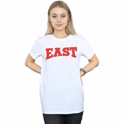 Disney - T-shirt HIGH SCHOOL MUSICAL THE MUSICAL EAST HIGH - Femme (Blanc)