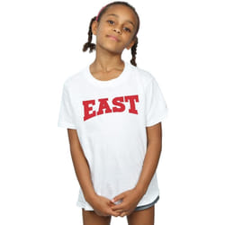 Disney - T-shirt HIGH SCHOOL MUSICAL THE MUSICAL EAST HIGH - Fille (Blanc)