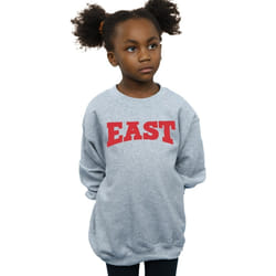Disney - Sweat HIGH SCHOOL MUSICAL THE MUSICAL EAST HIGH - Fille (Gris chiné)