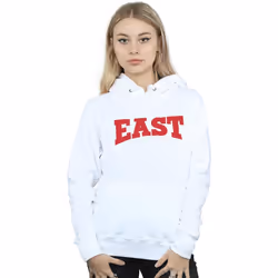 Disney - Sweat à capuche HIGH SCHOOL MUSICAL THE MUSICAL EAST HIGH - Femme (Blanc)