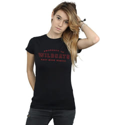 Disney - T-shirt HIGH SCHOOL MUSICAL THE MUSICAL PROPERTY OF WILDCATS - Femme (Noir)
