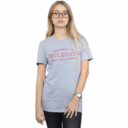Disney - T-shirt HIGH SCHOOL MUSICAL THE MUSICAL PROPERTY OF WILDCATS - Femme (Gris chiné)