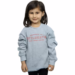 Disney - Sweat HIGH SCHOOL MUSICAL THE MUSICAL PROPERTY OF WILDCATS - Fille (Gris chiné)