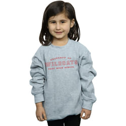Disney - Sweat HIGH SCHOOL MUSICAL THE MUSICAL PROPERTY OF WILDCATS - Fille (Gris chiné)