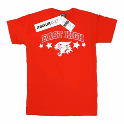 Disney - T-shirt HIGH SCHOOL MUSICAL THE MUSICAL WILDCAT STARS - Femme (Rouge)