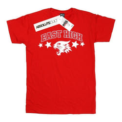Disney - T-shirt HIGH SCHOOL MUSICAL THE MUSICAL WILDCAT STARS - Femme (Rouge)