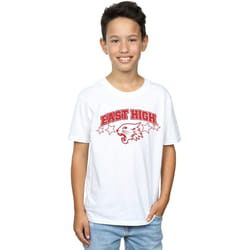 Disney - T-shirt HIGH SCHOOL MUSICAL THE MUSICAL WILDCAT STARS - Garçon (Blanc)