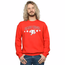 Disney - Sweat HIGH SCHOOL MUSICAL THE MUSICAL WILDCAT STARS - Homme (Rouge)