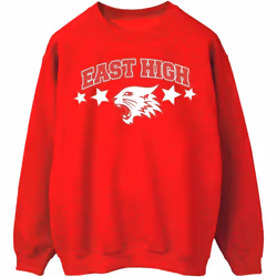 Disney - Sweat HIGH SCHOOL MUSICAL THE MUSICAL WILDCAT STARS - Femme (Rouge)