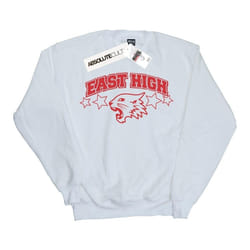 Disney - Sweat HIGH SCHOOL MUSICAL THE MUSICAL WILDCAT STARS - Femme (Blanc)