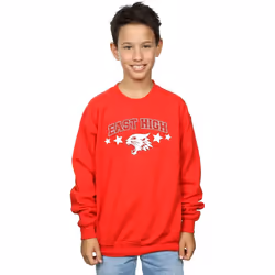 Disney - Sweat HIGH SCHOOL MUSICAL THE MUSICAL WILDCAT STARS - Garçon (Rouge)