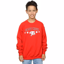 Disney - Sweat HIGH SCHOOL MUSICAL THE MUSICAL WILDCAT STARS - Garçon (Rouge)