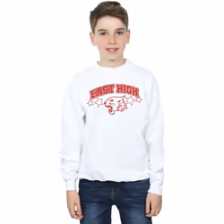 Disney - Sweat HIGH SCHOOL MUSICAL THE MUSICAL WILDCAT STARS - Garçon (Blanc)