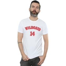 Disney - T-shirt HIGH SCHOOL MUSICAL THE MUSICAL WILDCATS - Homme (Blanc)