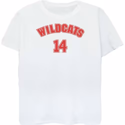 Disney - T-shirt HIGH SCHOOL MUSICAL THE MUSICAL WILDCATS - Femme (Blanc)