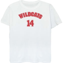 Disney - T-shirt HIGH SCHOOL MUSICAL THE MUSICAL WILDCATS - Femme (Blanc)