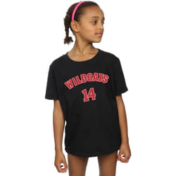Disney - T-shirt HIGH SCHOOL MUSICAL THE MUSICAL WILDCATS - Fille (Noir)