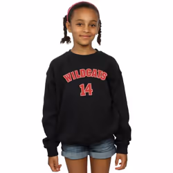Disney - Sweat HIGH SCHOOL MUSICAL THE MUSICAL WILDCATS - Fille (Noir)