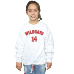 Disney - Sweat HIGH SCHOOL MUSICAL THE MUSICAL WILDCATS - Fille (Blanc)