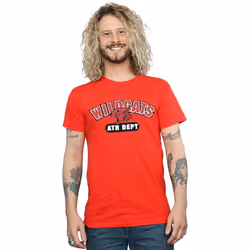 Disney - T-shirt HIGH SCHOOL MUSICAL THE MUSICAL WILDCATS - Homme (Rouge)