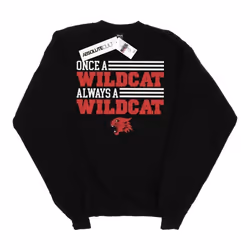 Disney - Sweat HIGH SCHOOL MUSICAL THE MUSICAL ONCE A WILDCAT - Garçon (Noir)