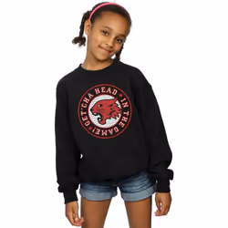 Disney - Sweat HIGH SCHOOL MUSICAL THE MUSICAL HEAD IN THE GAME - Fille (Noir)