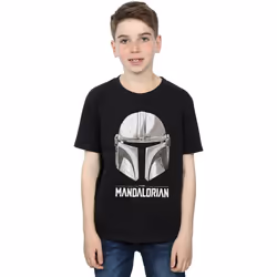 Star Wars - T-shirt THE MANDALORIAN - Garçon (Noir)