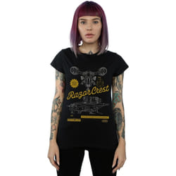 Star Wars - T-shirt THE MANDALORIAN THE RAZOR - Femme (Noir)