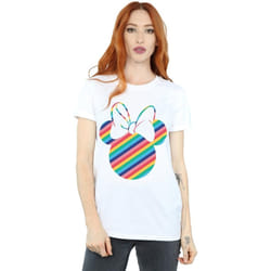 Disney - T-shirt - Femme (Blanc)