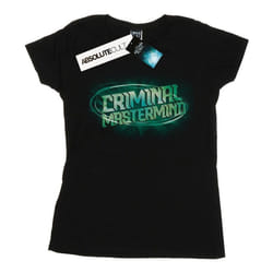 Disney - T-shirt CRIMINAL MASTERMIND - Femme (Noir)