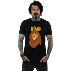 Disney - T-shirt THE LION KING MUFASA KING - Homme (Noir)