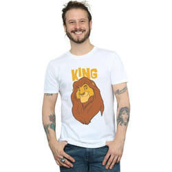 Disney - T-shirt THE LION KING MUFASA KING - Homme (Blanc)