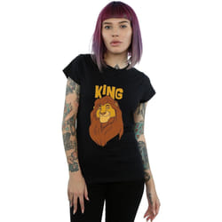 Disney - T-shirt THE LION KING MUFASA KING - Femme (Noir)
