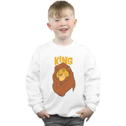 Disney - Sweat THE LION KING MUFASA KING - Garçon (Blanc)