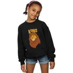 Disney - Sweat THE LION KING MUFASA KING - Fille (Noir)
