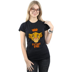 Disney - T-shirt THE LION KING FUTURE KING - Femme (Noir)