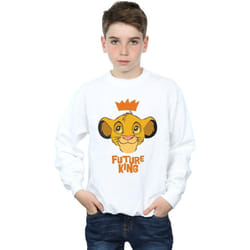 Disney - Sweat THE LION KING FUTURE KING - Garçon (Blanc)