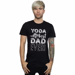 Star Wars - T-shirt BEST DAD - Homme (Noir)