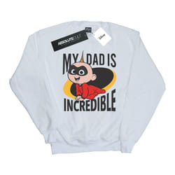 Disney - Sweat THE INCREDIBLES MY DAD - Garçon (Blanc)