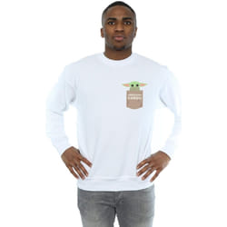 Star Wars - Sweat THE MANDALORIAN THE CHILD CARGO - Homme (Blanc)
