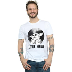 Star Wars - T-shirt THE MANDALORIAN LITTLE BOUNTY - Homme (Blanc)