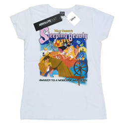 Disney - T-shirt SLEEPING BEAUTY - Femme (Blanc)