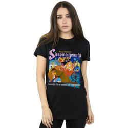 Disney - T-shirt SLEEPING BEAUTY - Femme (Noir)