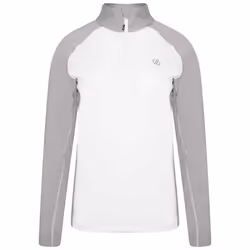 Sweat à capuche - Dare 2b - Involved II - Blanc-Cendre - Femme - Respirant - Manches longues