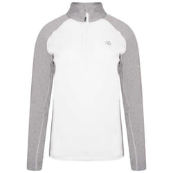 Sweat à capuche - Dare 2b - Involved II - Blanc-Cendre - Femme - Respirant - Manches longues