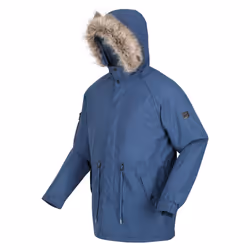 Regatta Salinger III Homme Parka pour homme | Bleu M, Parka, Mâle, Adulte, M, SML, Bleu